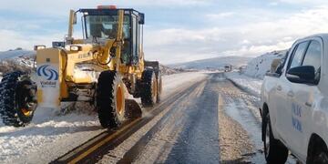 En Chubut ya se dispone de las maquinas viales.