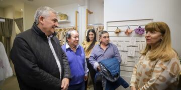 A su paso por La Matanza, Gerardo Morales dialogó con comerciantes y vecinos para recoger inquietudes y comentar sus ideas para gobernador el país.