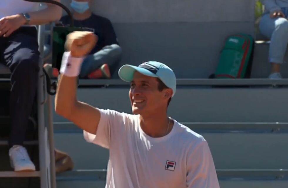 Facundo Bagnis arrancó con un triunfo contundente en Roland Garros