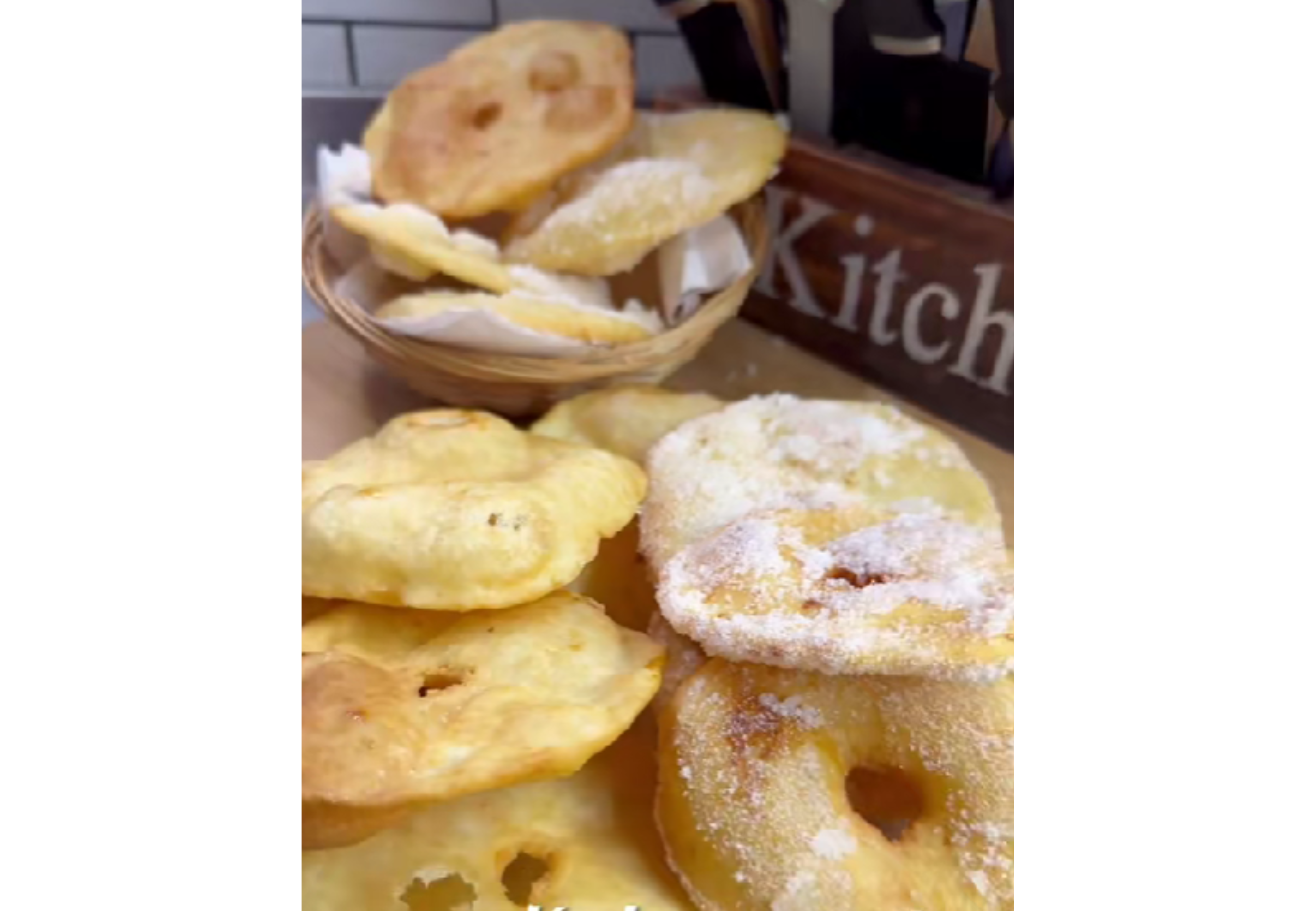 Pueden ser dulces o saladas las tortas fritas.