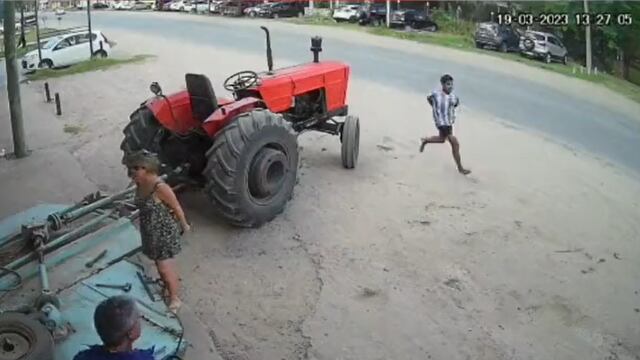 El menor de edad fue recapturado y luego puesto en liberta.