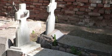 Cerraron el cementerio de Nogolí. San Luis.