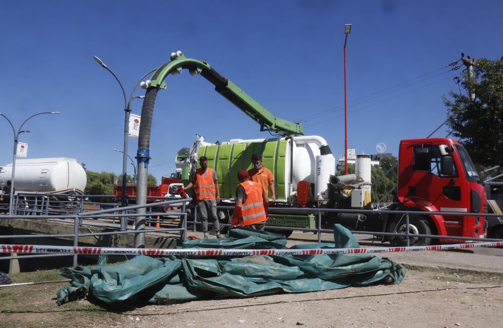 Carlos Paz: continúan las tareas de mitigación en el Lago San Roque