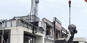La panadería ucraniana atacada