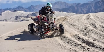 Lucas Domínguez, de Totoral. Ganador del SARR 2025 en Quads. (Paco Photo Agencia)