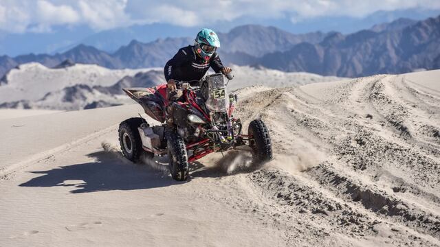 Lucas Domínguez, de Totoral. Ganador del SARR 2025 en Quads. (Paco Photo Agencia)