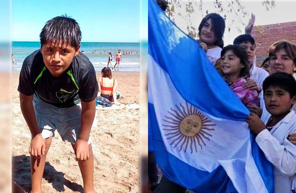Tiene 10 años, ahorraba para una pelota, pero compró una bandera argentina para su escuela