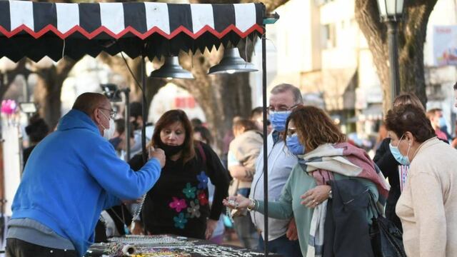 Plaza Feria en Rafaela