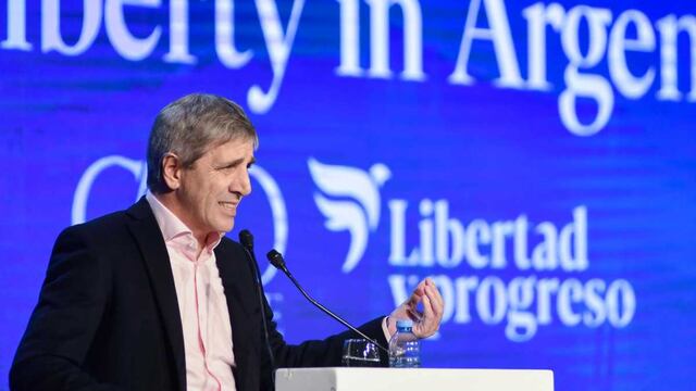 El ministro de Economía, Luis Caputo. (NA)