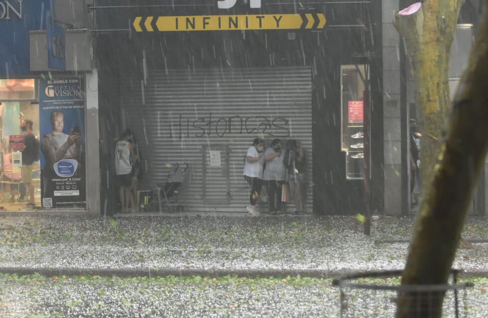 Alerta amarilla por caída de granizo en Mendoza