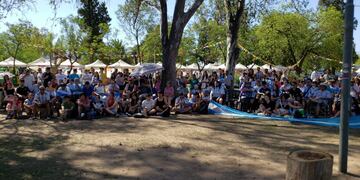 Así se vive en Córdoba el partido de Argentina y México