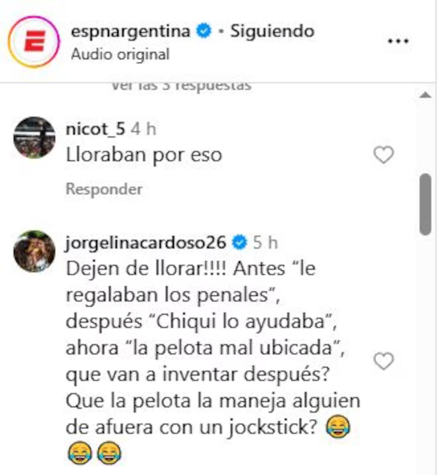 El comentario viral de Jorgelina Cardoso a los periodistas.