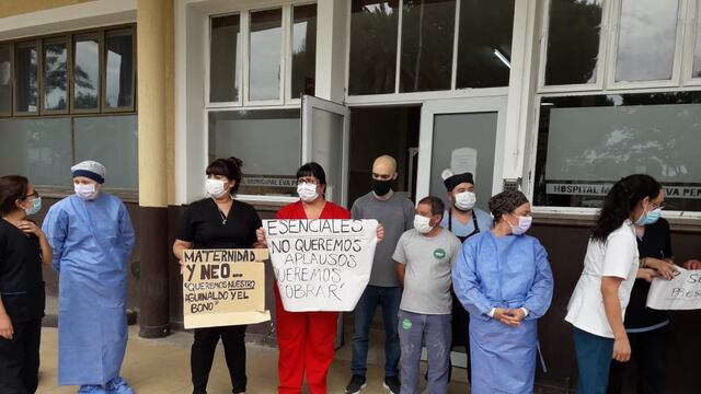 Trabajadores Municipales de la Salud en favor del paro municipal