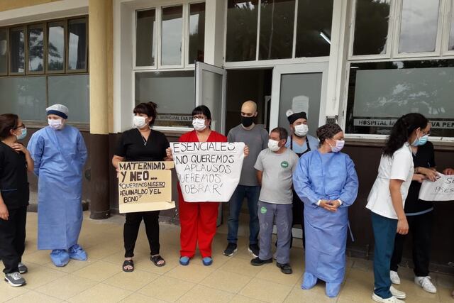Trabajadores Municipales de la Salud en favor del paro municipal