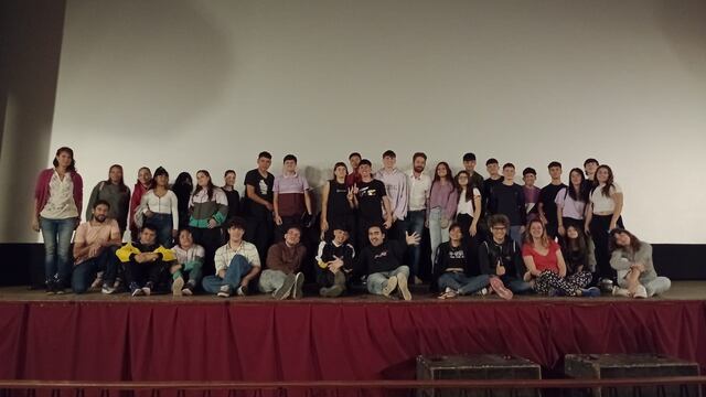 Proyectaron "Invisible" a alumnos del secundario