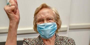 Presidencia de la Nación informó que el país llegó al millón de vacunados este sábado por la tarde. Foto: Gentileza