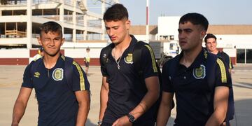 El "Apache" apuesta a Franco Frías, Alejo Veliz y Facundo Buonanotte en ataque.