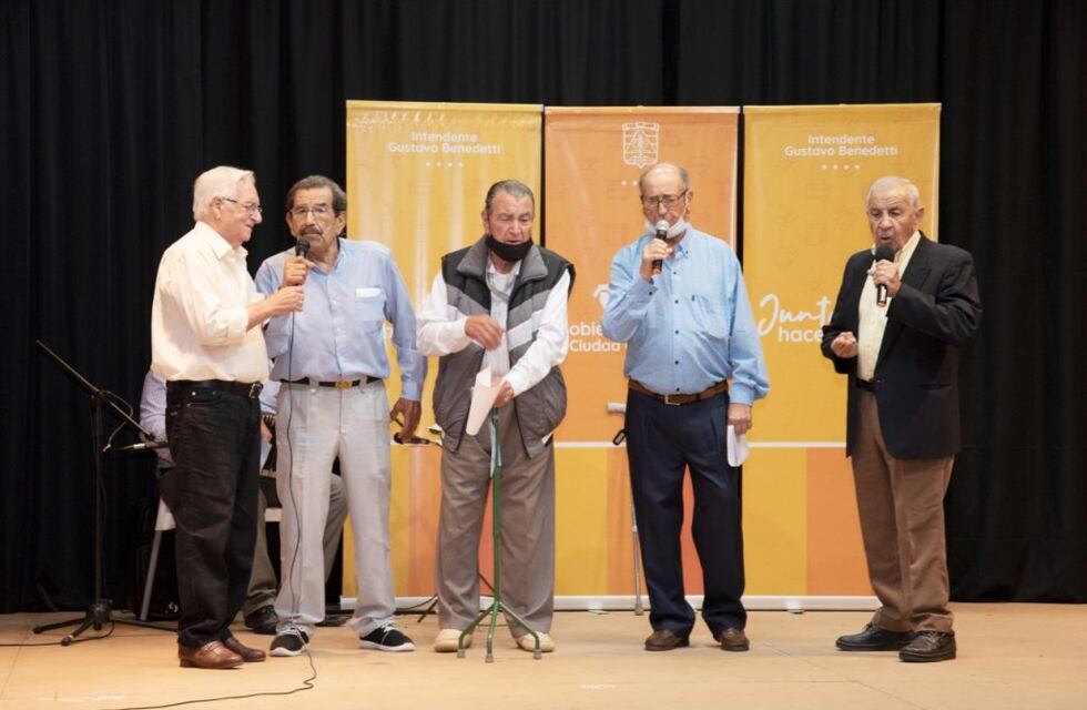 Referentes del Tango de Arroyito recibieron un reconocimiento