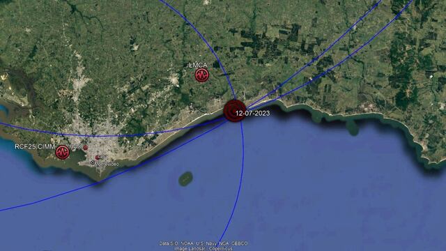 Sorpresa en Uruguay por un temblor que se sintió en Montevideo