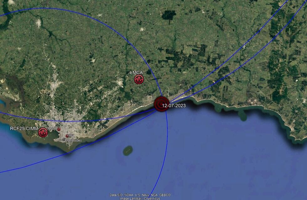 Temblor en Uruguay: un sismo de 4,0 de magnitud sacudió la costa del país vecino