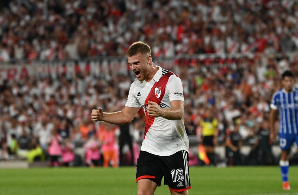 El cordobés Lucas Beltrán, el nuevo goleador que se consolida en River