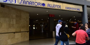 La menor fue internada y operada en el Sanatorio Allende de Córdoba. (José Gabriel Hernández / La Voz)