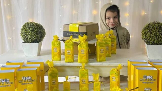 Eligió a Mercado Libre para tematizar su cumpleaños.