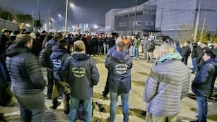 Manifestación en la planta de Kimberly-Clark