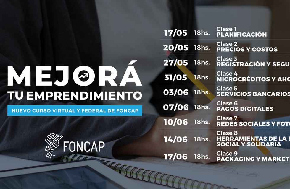 Abierta la inscripción para el curso “Mejora tu Emprendimiento”