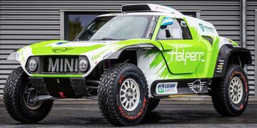 El piloto argentino Sebastián Halpern con el objetivo puesto en el Rally Dakar 2022.