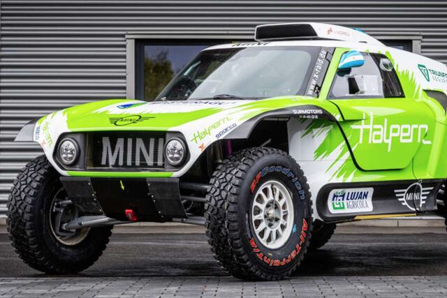 El piloto argentino Sebastián Halpern con el objetivo puesto en el Rally Dakar 2022.