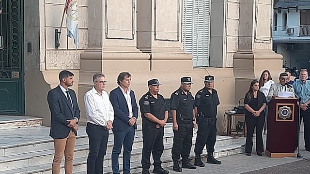 Asumió Víctor Rivero como nuevo Jefe de la Unidad Regional V de Policía.