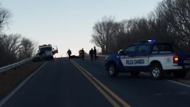 Accidente sobre ruta 38. Foto: