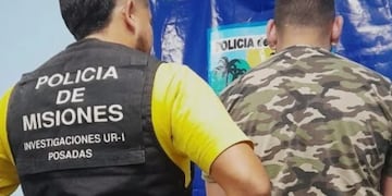Posadas: un individuo con amplio prontuario delictivo fue detenido.
