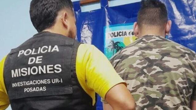 Posadas: un individuo con amplio prontuario delictivo fue detenido.