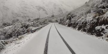 Nieve en Villa de Merlo