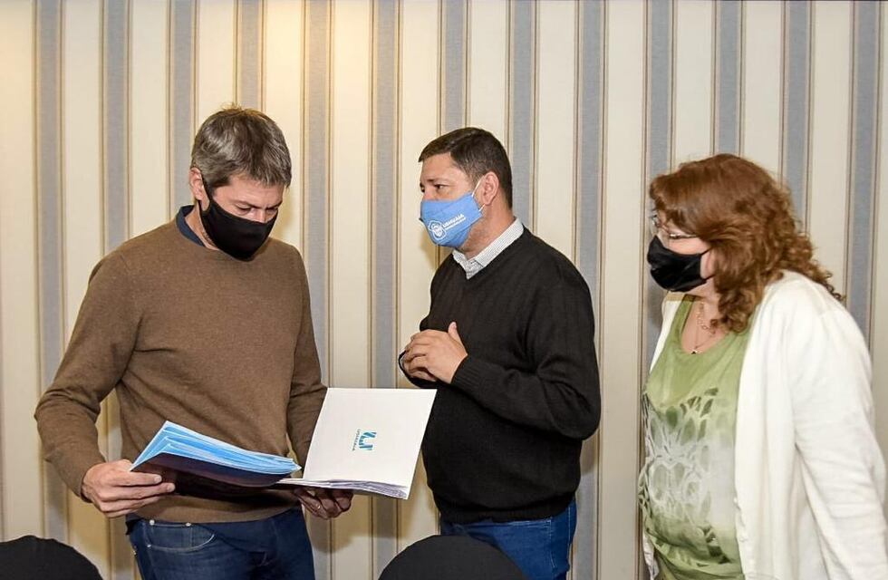 Matías Lammens visitó Tierra del Fuego