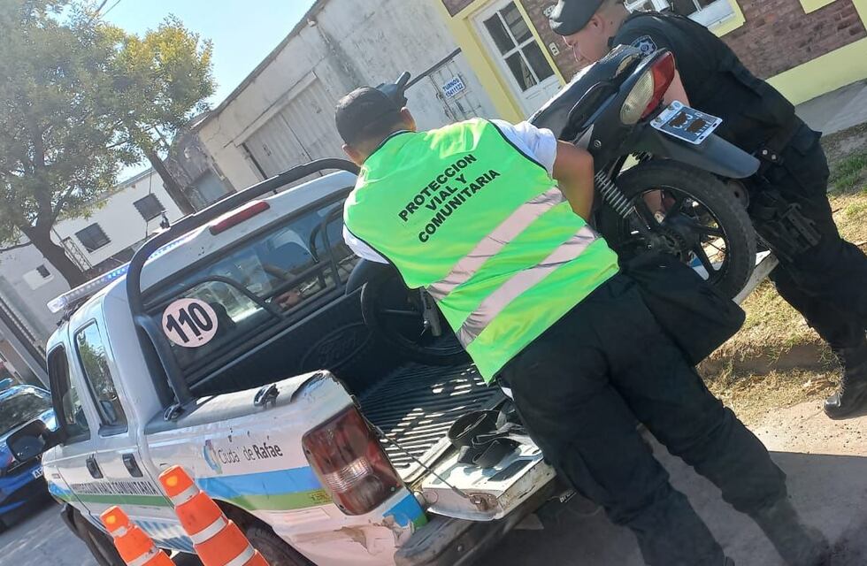 El Municipio retuvo 37 motos durante el fin de semana
