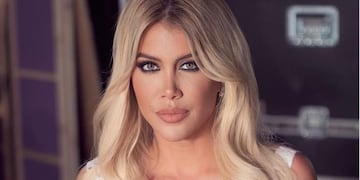 Rubia y con trenzas: Wanda Nara lució un look urbano ultra sensual