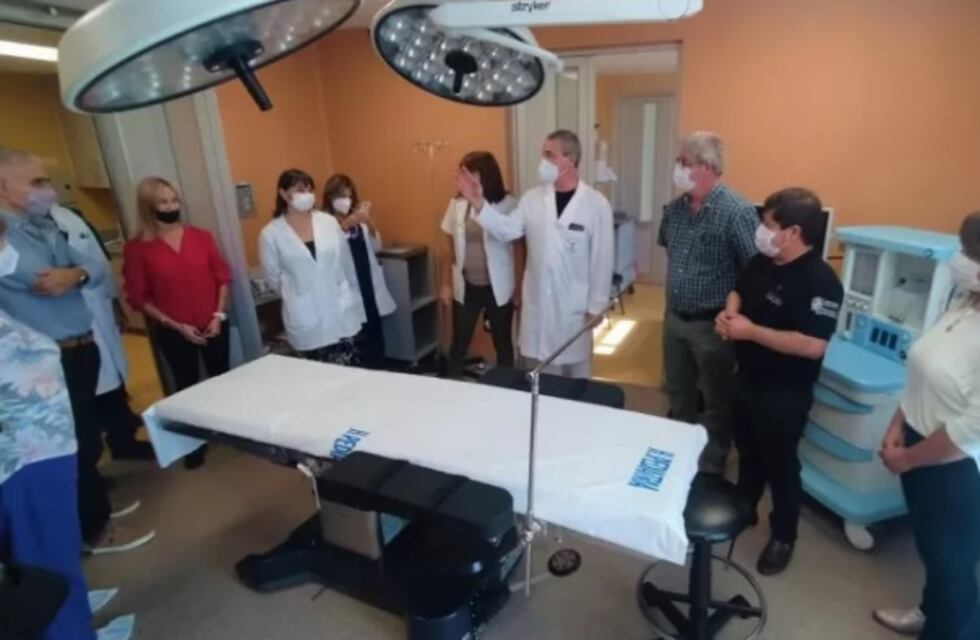 Inauguraron un quirófano de la Unidad de Quemados del Hospital de Pediatría del Parque de la Salud