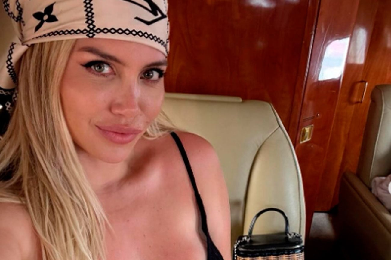 Wanda Nara. Foto: captura pantalla
