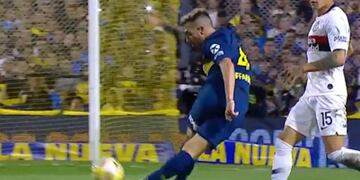 La rabona con la que el cordobés se ganó al público Xeneize. ¿Regreso a Talleres?
