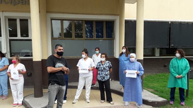 Trabajadores Municipales de la Salud en favor del paro municipal