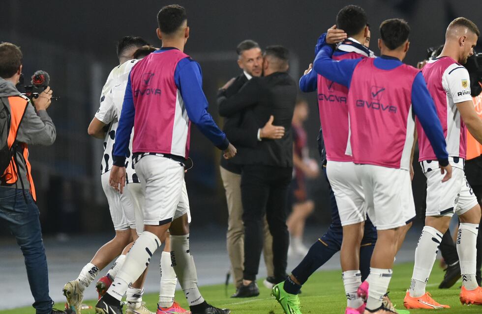 El reencuentro de Gandolfi con Demichelis y los elogios del DT de River a Talleres