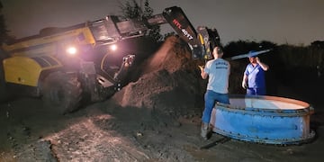 La rotura de un caño dejó a 160 mil vecinos de Córdoba sin agua (Aguas Cordobesas).