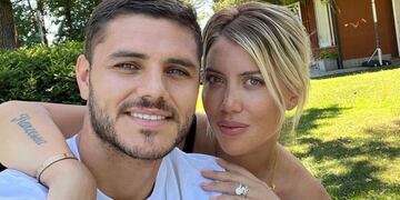 Parece que no prospera: Wanda Nara habría dejado entrever que la relación con Mauro Icardi no está bien.