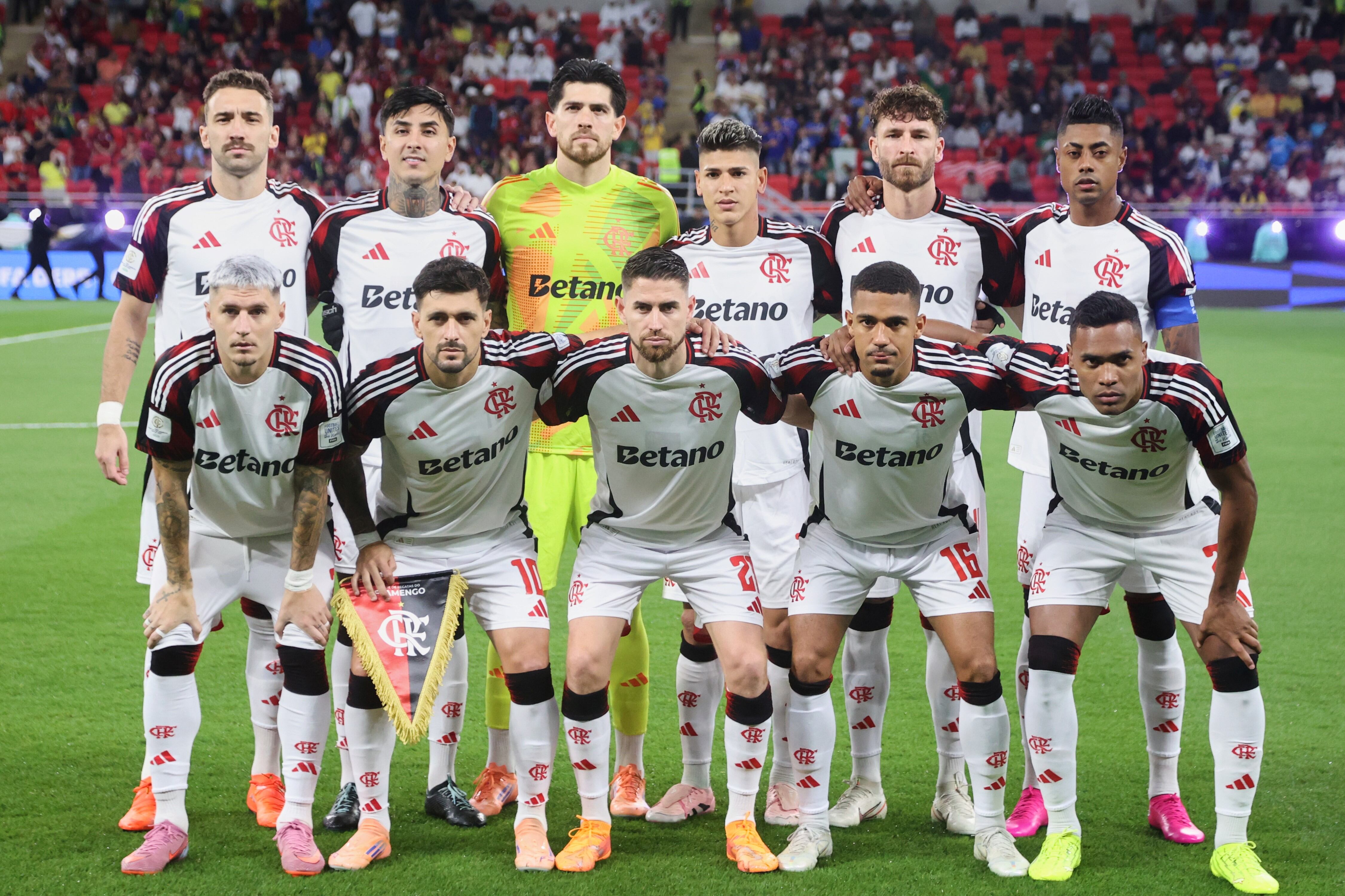 El equipo de Flamengo. (AP)