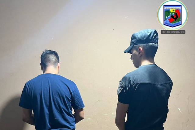 Eldorado: detuvieron a un hombre por agredir a su pareja y violar una orden de restricción.