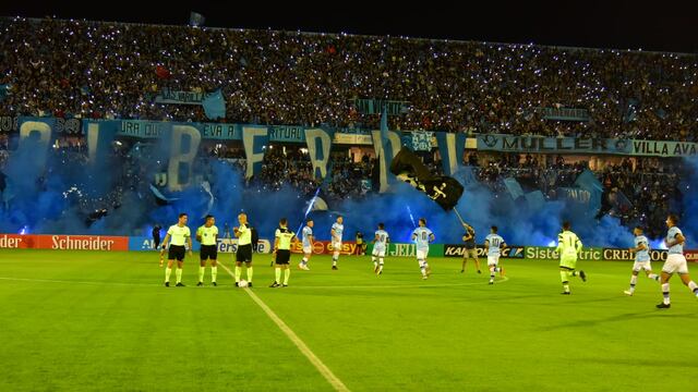 Belgrano y el Gigante colmado. Contra Gimnasia habría hinchas del Pirata en Jujuy (Facundo Luque / La Voz).