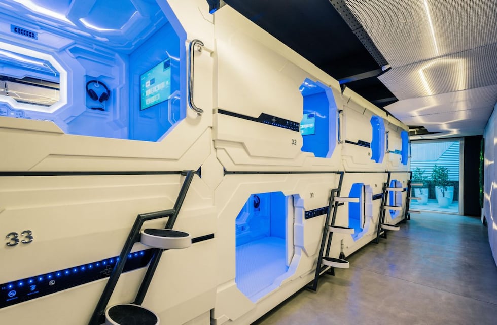 Como en Japón y 45 dólares la noche: así es el primer hotel cápsula de Sudamérica inaugurado en la Argentina